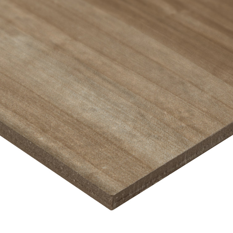 Havenwood Saddle 8" x 36" Matte Porcelain Wood Look Tile
