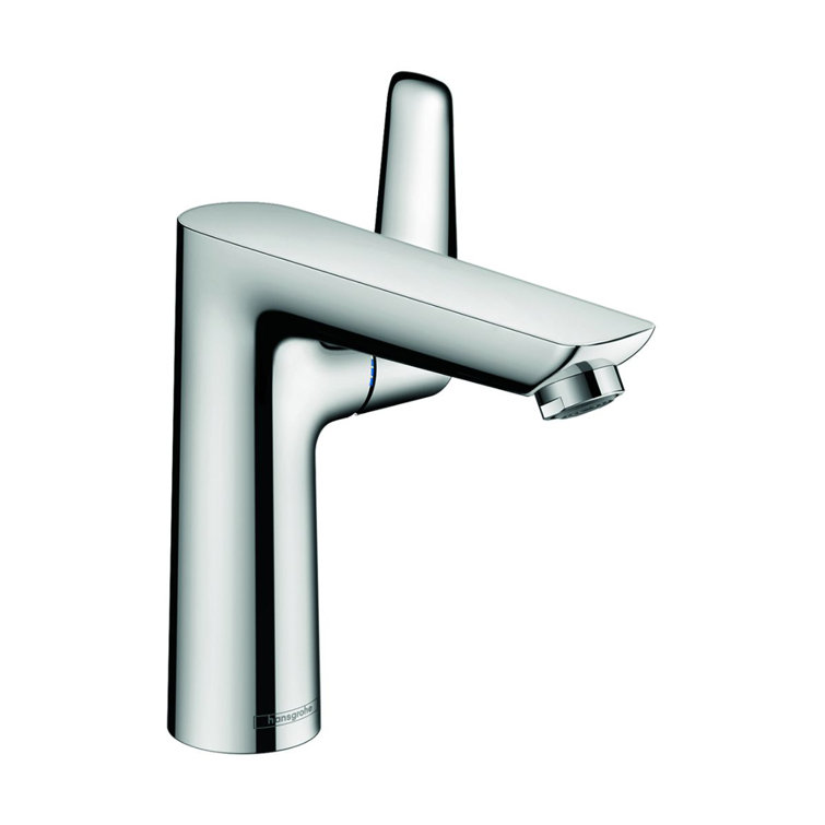 Modern Chrome Single Hole Bathroom Faucet with Pop-Up Drain