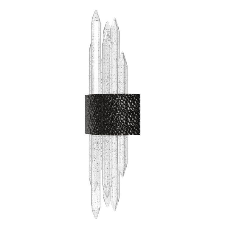 Aspen Hammered Dark Bronze Dimmable Wall Sconce