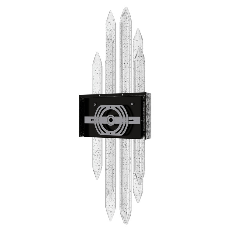 Aspen Hammered Dark Bronze Dimmable Wall Sconce