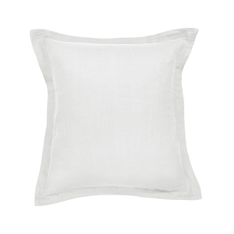 26" x 26" Pebble Heather French Linen Euro Sham