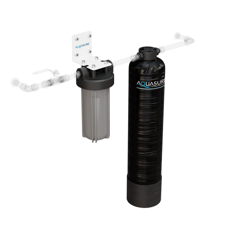 Serene Lite Black Whole House Water Filtration System