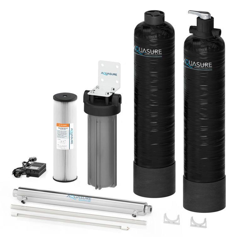 Serene Lite Black Whole House Water Filtration System