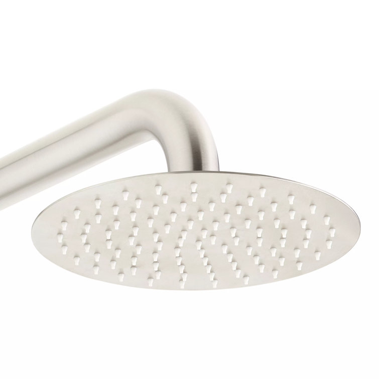Stainless Steel Freestanding Rain Shower with Handheld Hose
