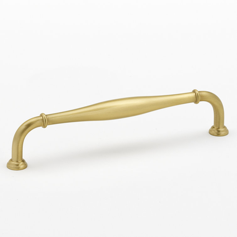Charlie's 8" Brushed Brass Appliance Pull with Mounting Hardware