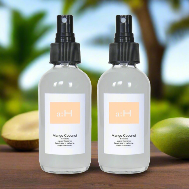 Mango Coconut Natural Fragrance Room Spray Set