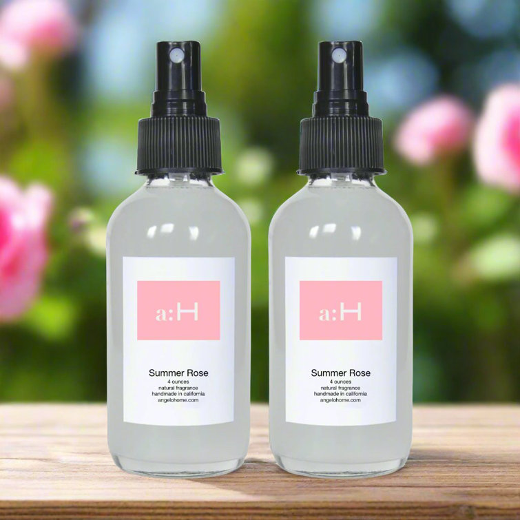 Summer Rose Aromatherapy Room Spray Set