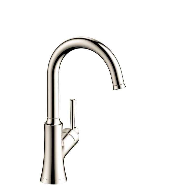 Joleena Polished Nickel Pull-Out Spray Bar Faucet