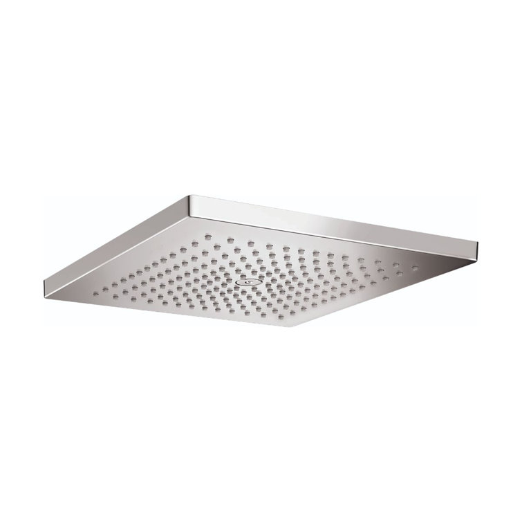 Chrome Square Ceiling Mounted Rain Showerhead