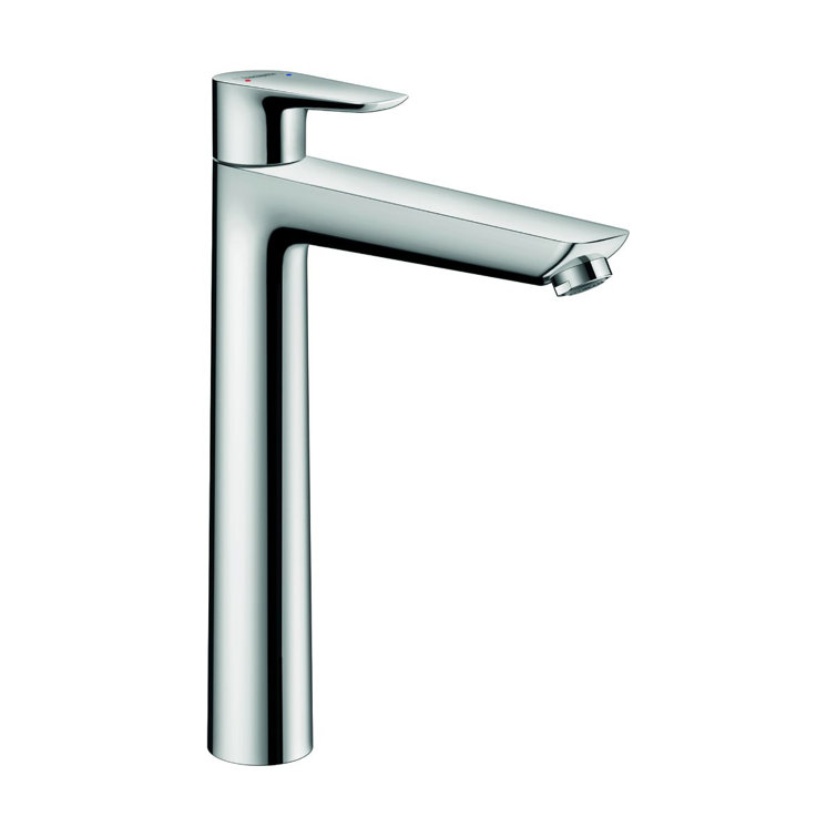 Chrome Modern Single Hole Vessel Faucet