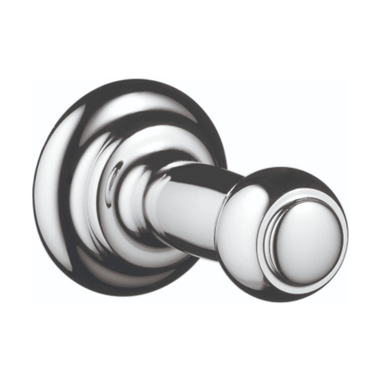 Polished Nickel Modern Wall Mount Towel Hook