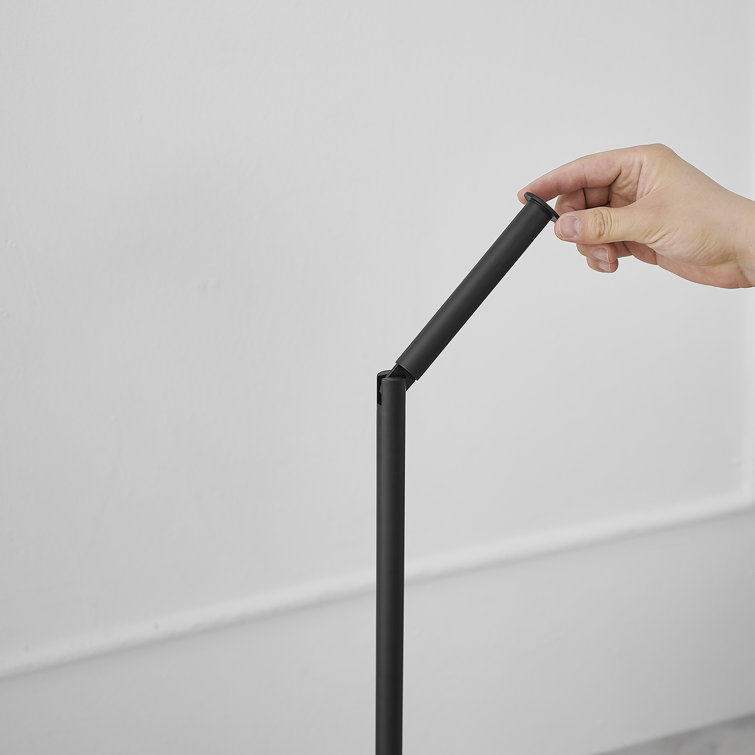 Matte Black Stainless Steel Freestanding Toilet Paper Holder