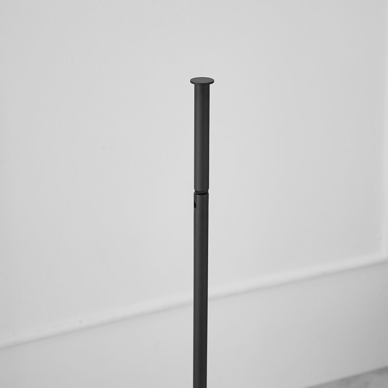 Matte Black Stainless Steel Freestanding Toilet Paper Holder