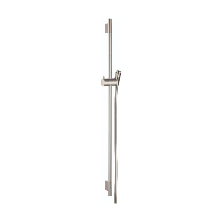 36-Inch Brushed Nickel Modern Wall Slide Bar