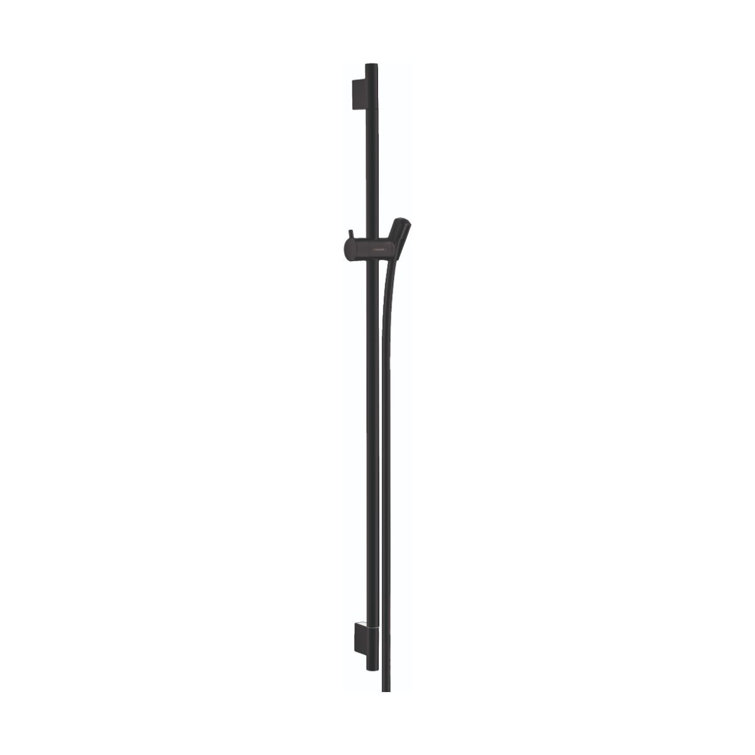 Matte Black 36" Modern Wall Slide Bar
