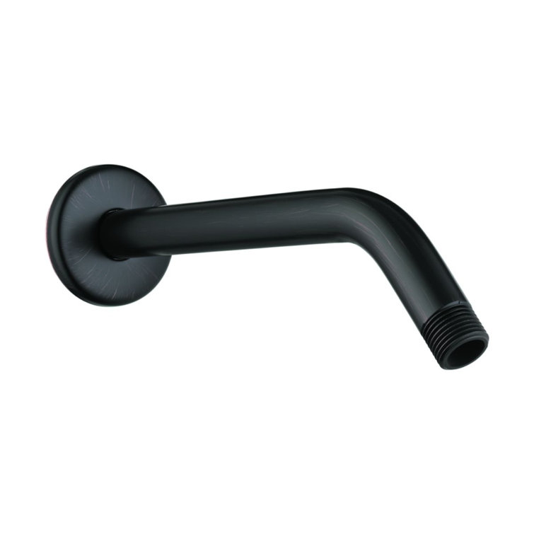 9-inch Rubbed Bronze Wall Mount Shower Arm
