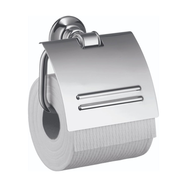 Polished Nickel Modern Wall Mounted Toilet Paper Holder