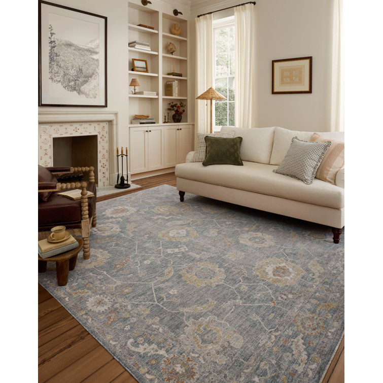 Louisa Ocean Sunset 9'6" x 13'1" Synthetic Area Rug