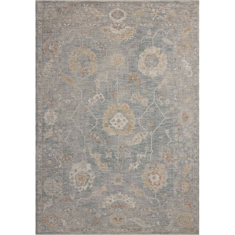 Louisa Ocean Sunset 9'6" x 13'1" Synthetic Area Rug