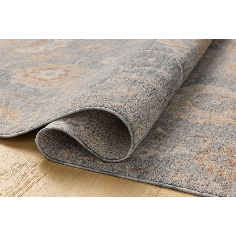 Louisa Ocean Sunset 9'6" x 13'1" Synthetic Area Rug