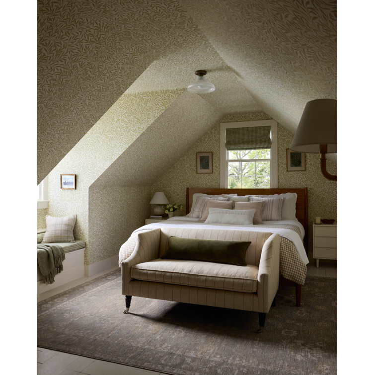 Lagoon Ivory Wool and Synthetic Easy Care Area Rug 5.3x7.6