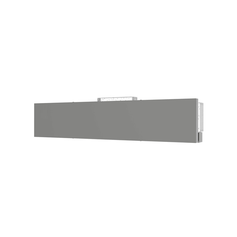 Sculptural Glacier 24" Polished Nickel Dimmable Sconce