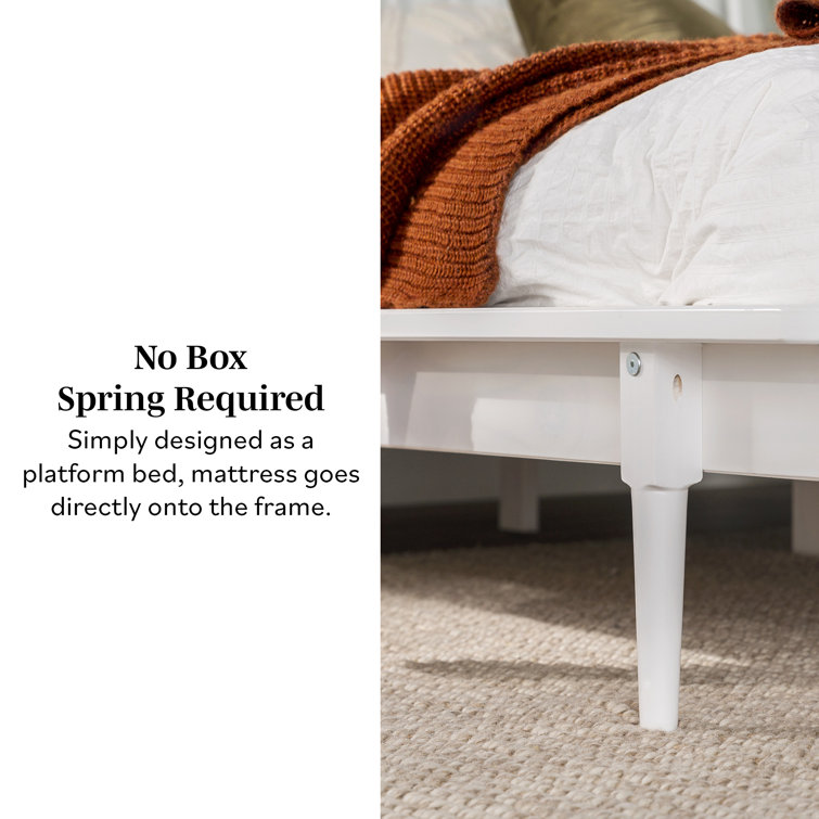 Elegant Queen Pine Spindle Bed with Headboard and Storage Drawer