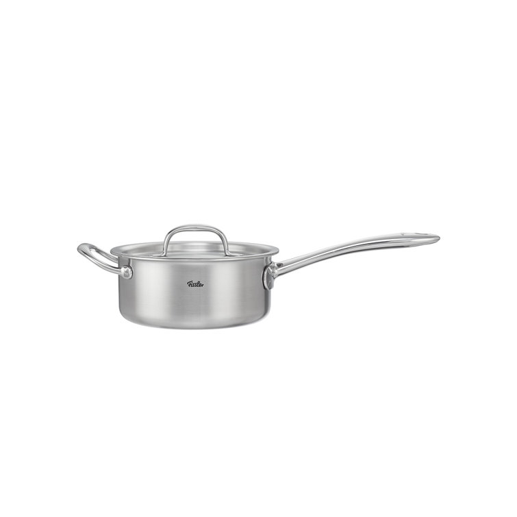 1.5-Quart Stainless Steel 5-Ply Saucepan with Lid