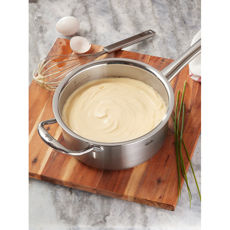1.5-Quart Stainless Steel 5-Ply Saucepan with Lid