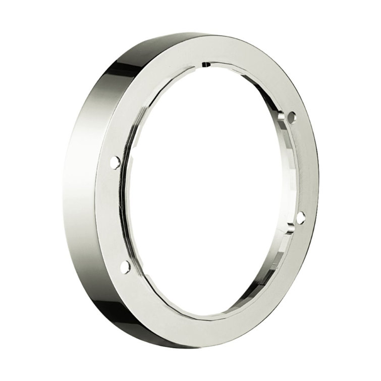 Victorian Era Inspired Polished Nickel Wall Mount Extension