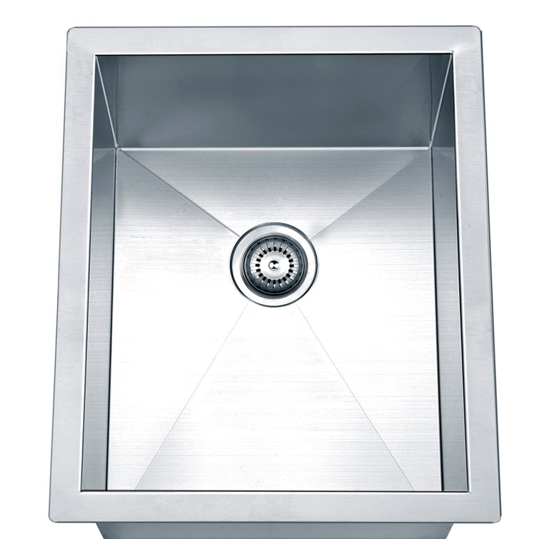 17'' L x 14'' W Stainless Steel Rectangular Undermount Kitchen Sink
