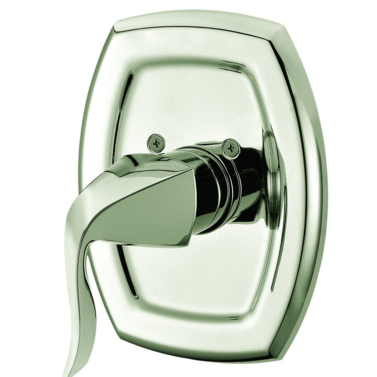 Brushed Nickel Pressure Balancing Valve Trim