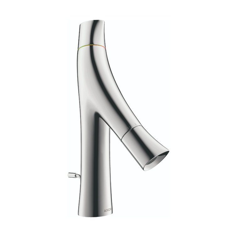 Eco-Savvy Modern Chrome 11" Brass Bathroom Faucet