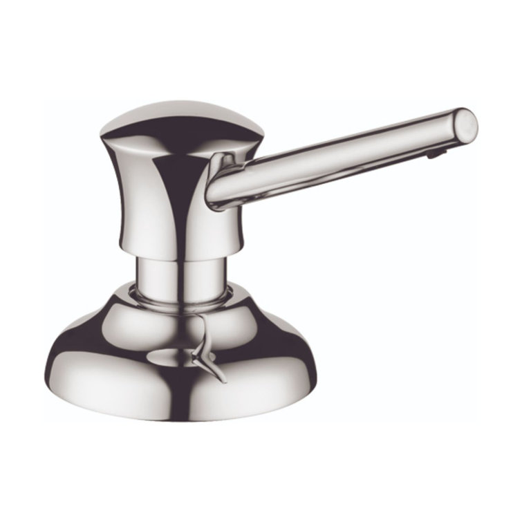 Classic Chrome Steel Optik Soap Dispenser