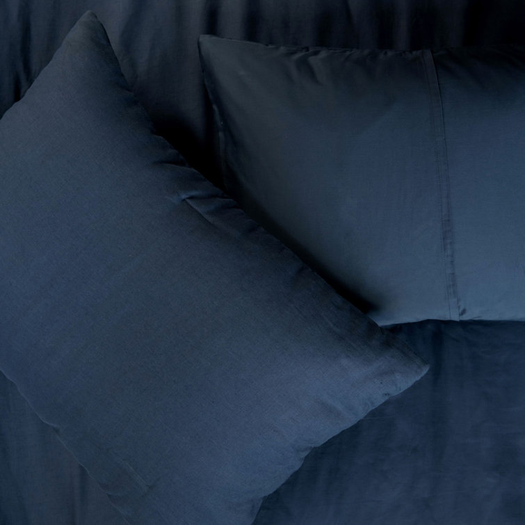 Baltic Blue Twin Cotton Down Alternative Comforter Set