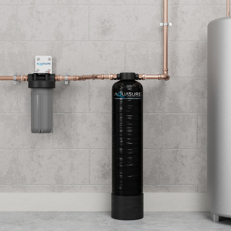 Serene Lite Black Whole House Water Filtration System