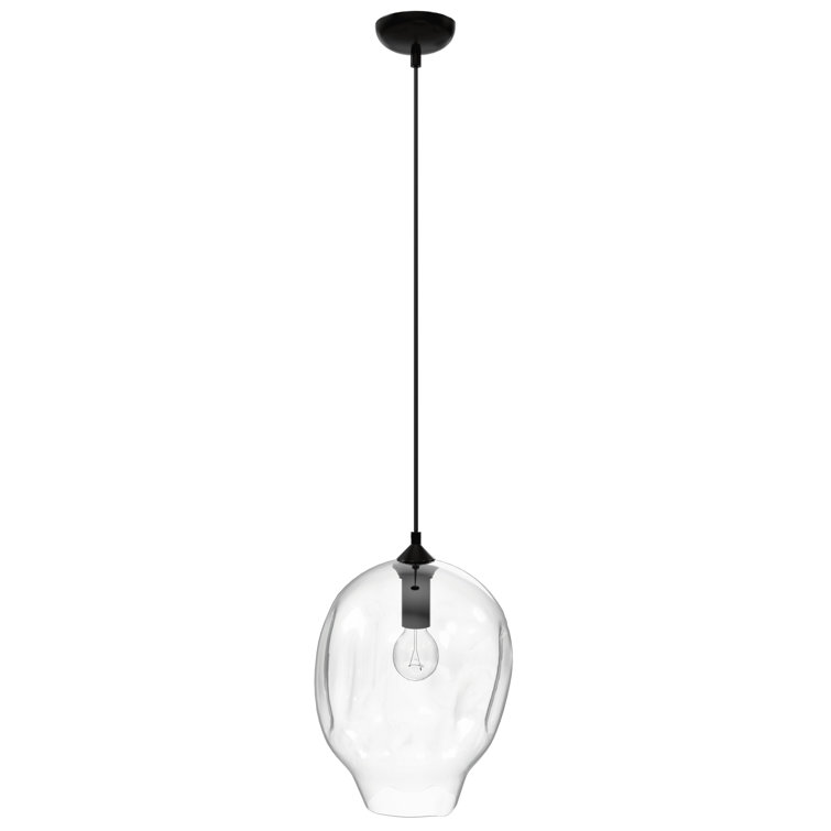 Sonoma Dark Bronze Pendant Light with Glass Shade