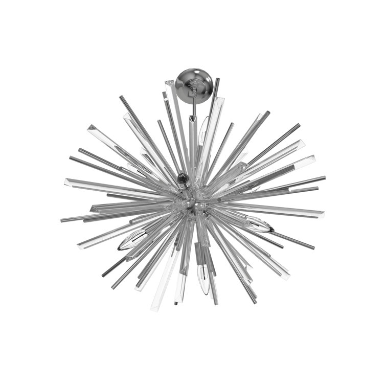 Bruna 6 - Light Dimmable Sputnik Sphere Chandelier