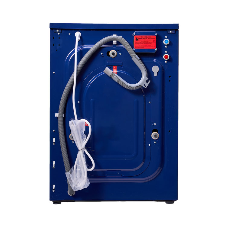 Blue 1.9 cu. ft. Electric Smart Washer-Dryer Combo