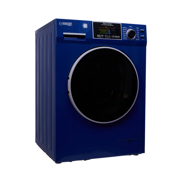 Blue 1.9 cu. ft. Electric Smart Washer-Dryer Combo