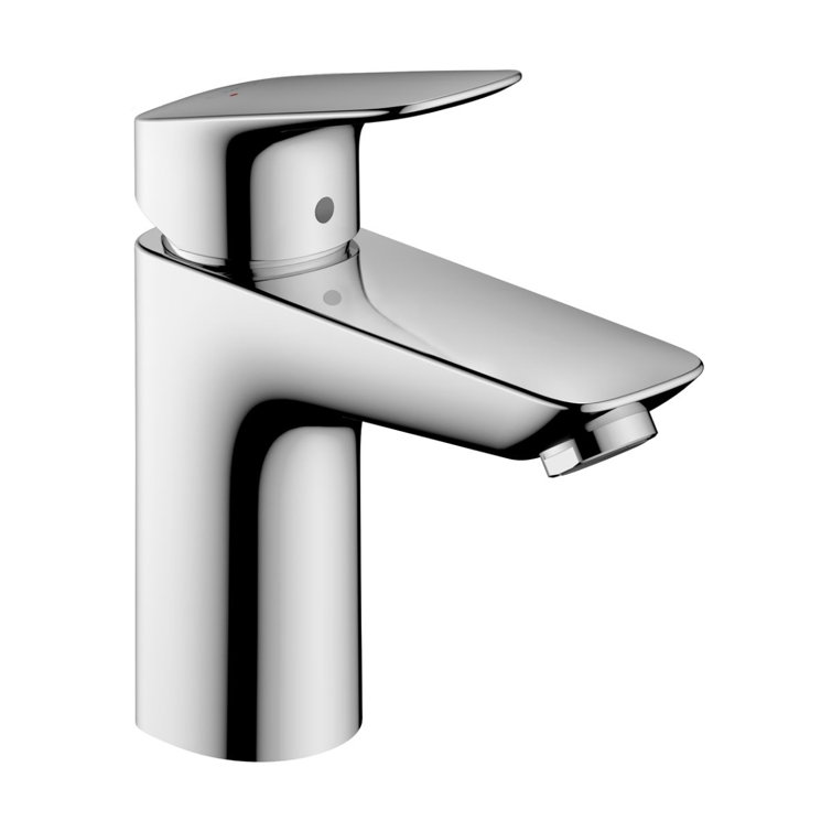 Modern Elegance Brushed Nickel Single Hole Faucet with Eco-Friendly Design