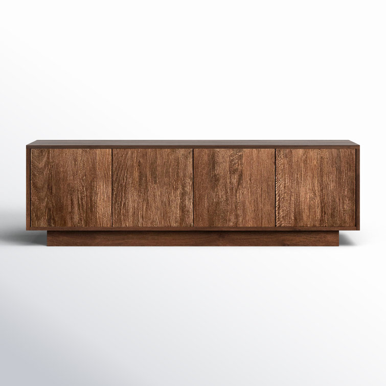 Gilmore Aged Mango Wood Media Console with Storage