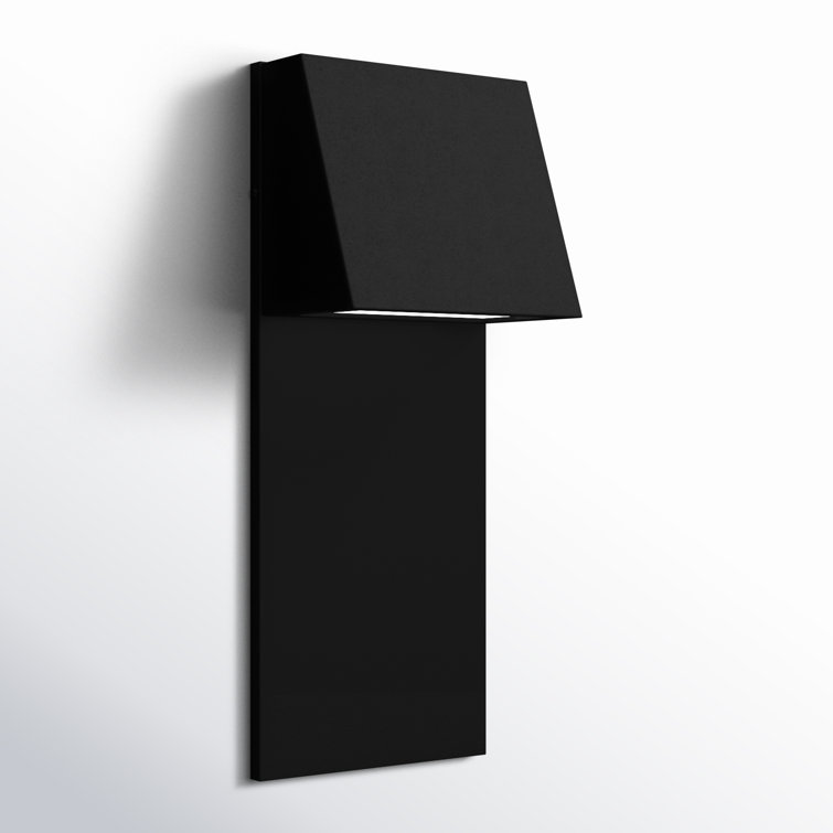 Black Aluminum 20" Hardwired LED Outdoor Wall Light
