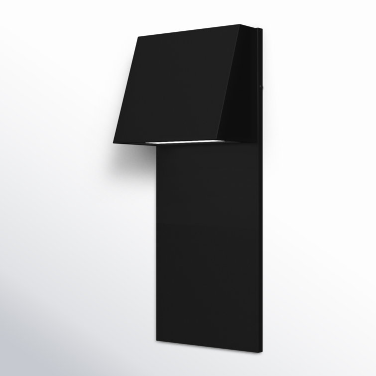 Black Aluminum 20" Hardwired LED Outdoor Wall Light