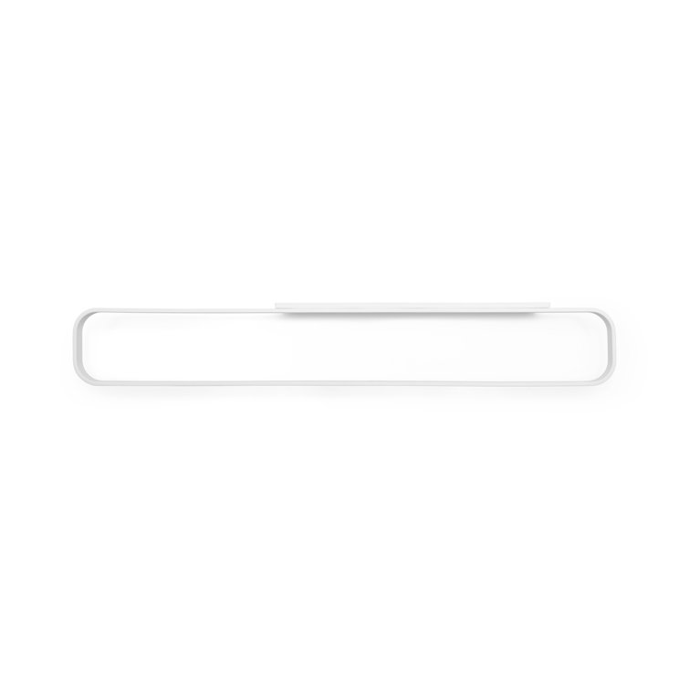 Mineral Fresh White Steel Wall Mounted Towel Rail