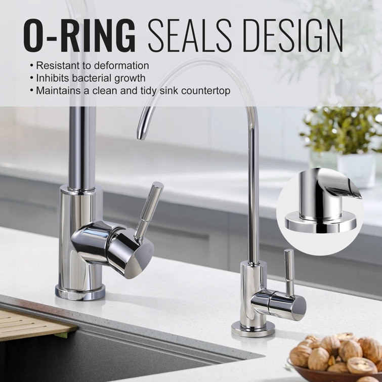 Polished Chrome High-Arc Kitchen Faucet with Pull-out Spray