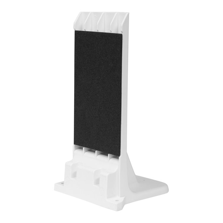 White Steel Laundry Stacking Kit with Sliding Shelf