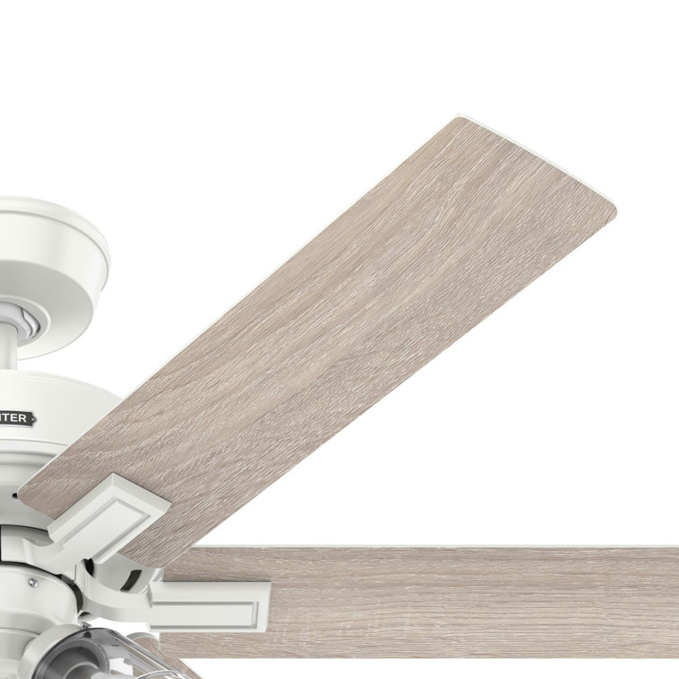 Fonthill 52-Inch Brushed Nickel Ceiling Fan with Light and Remote