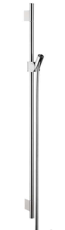 Uno 36" Chrome Modern Wall Slide Bar