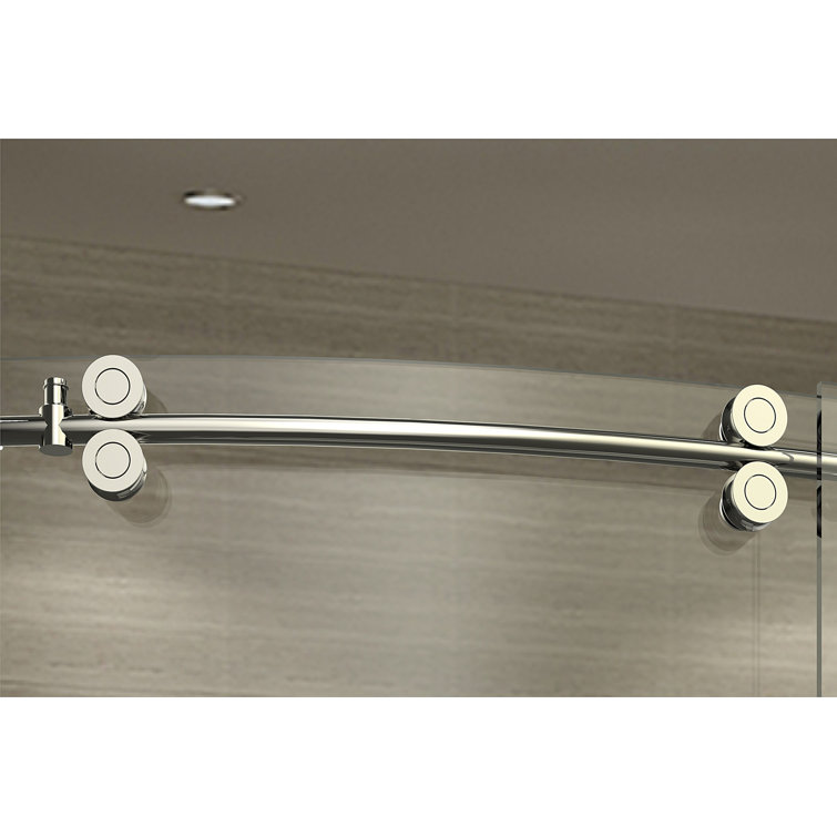 ZenArch 60" Frameless Clear Glass Sliding Shower Door